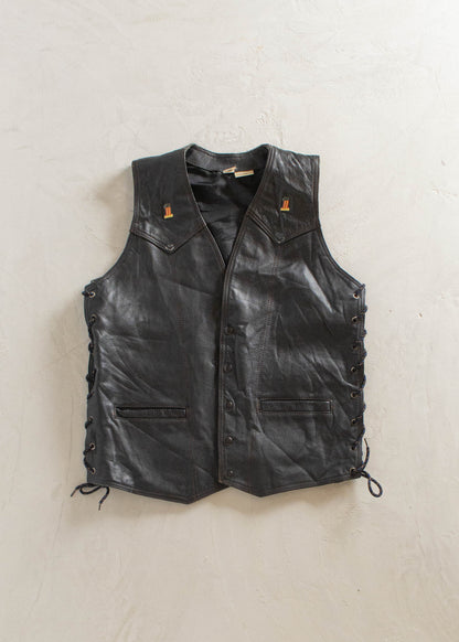 1980s Heritage Collection Leather Vest Size S/M