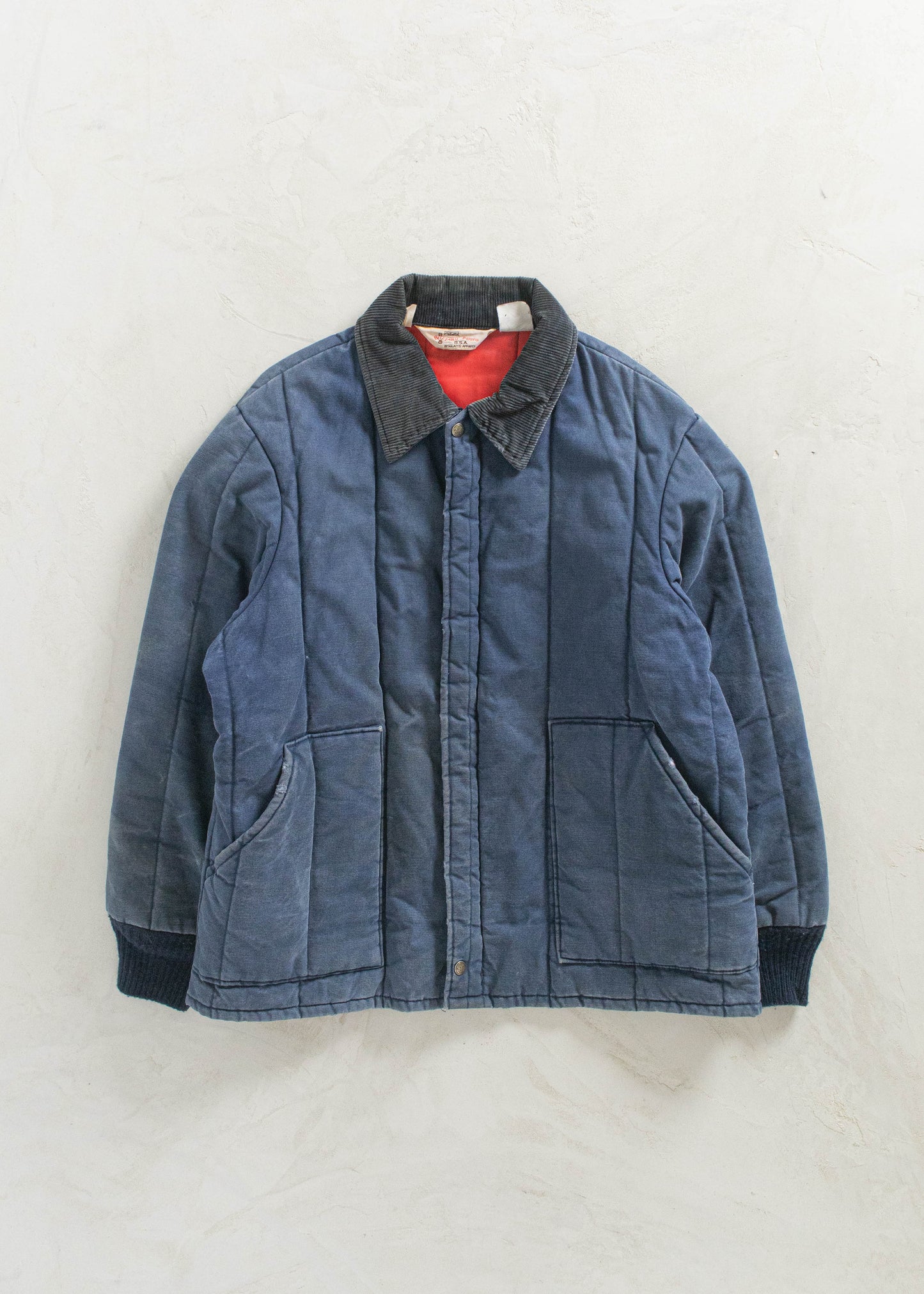 Vintage 1980s Blizzard-Pruf Quilted Workwear Jacket Size L/XL