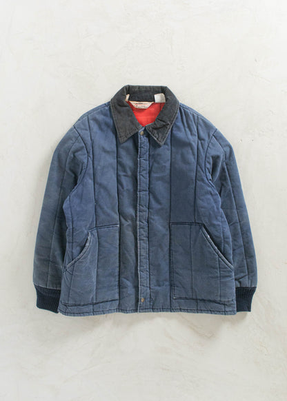 Vintage 1980s Blizzard-Pruf Quilted Workwear Jacket Size L/XL