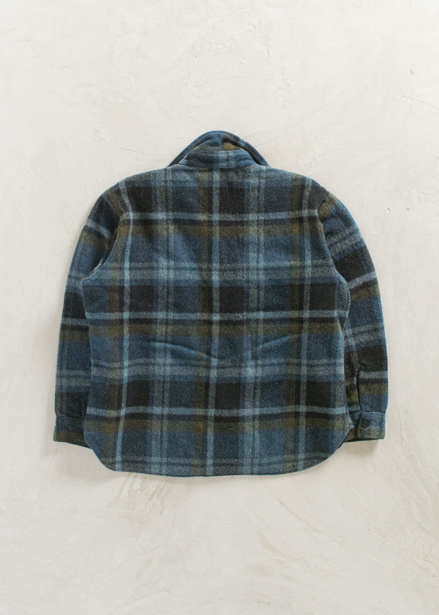 Vintage 1990s Kmart Wool Flannel Button Up Shirt Size S/M