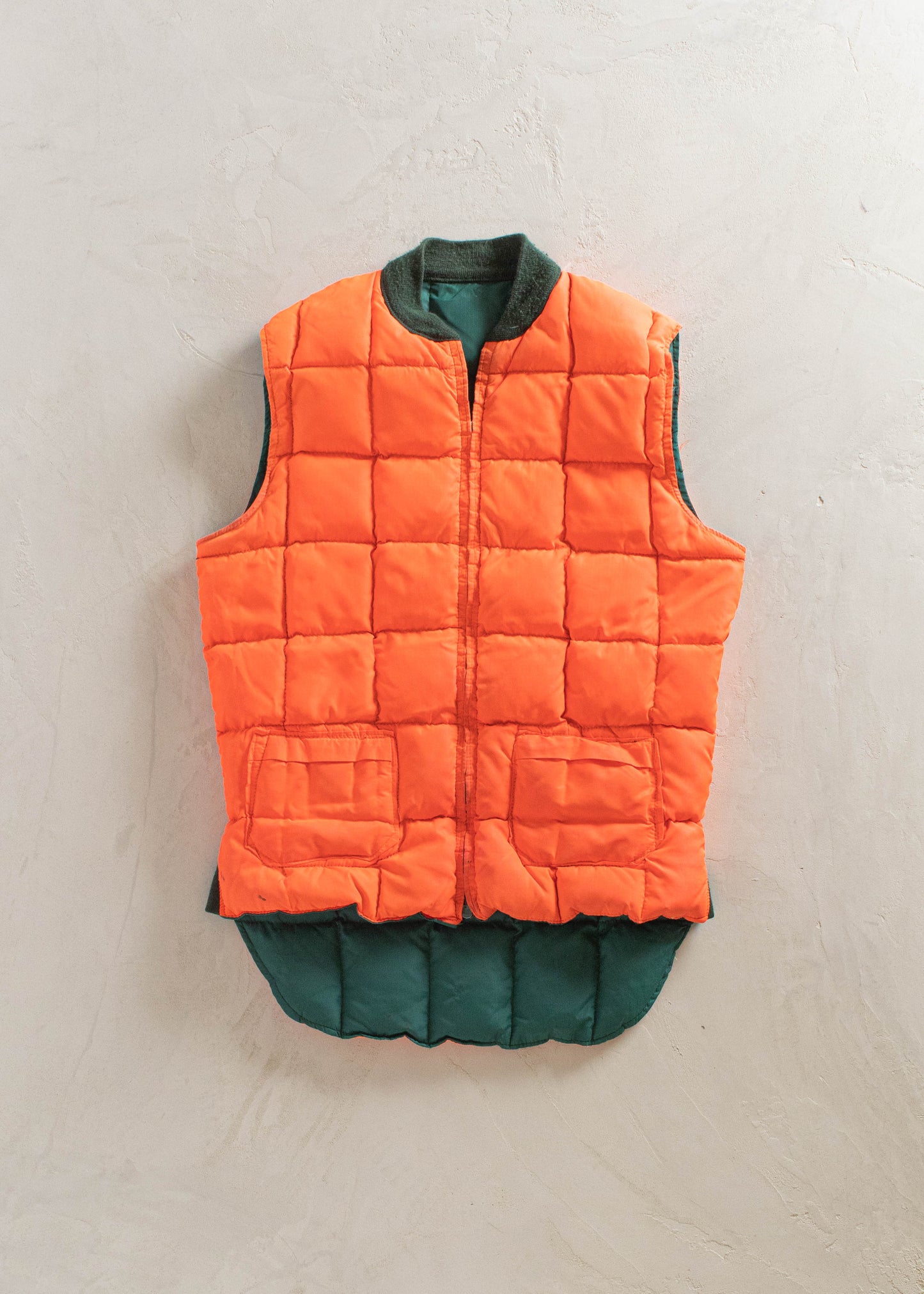 1980s Down Filled Reversible Vest Size S/M