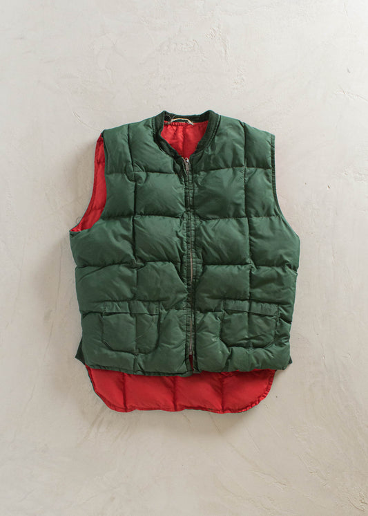 1970s Down Filled Vest Size M/L