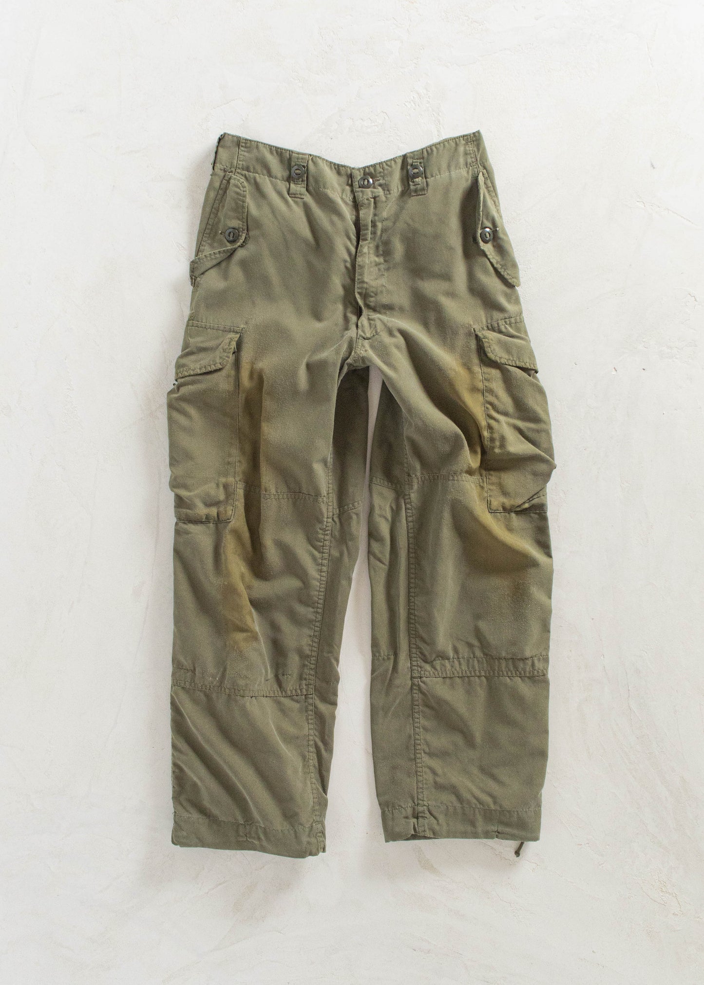 Vintage 1980s Military Cargo Pants Size Women's 28 Men's 31