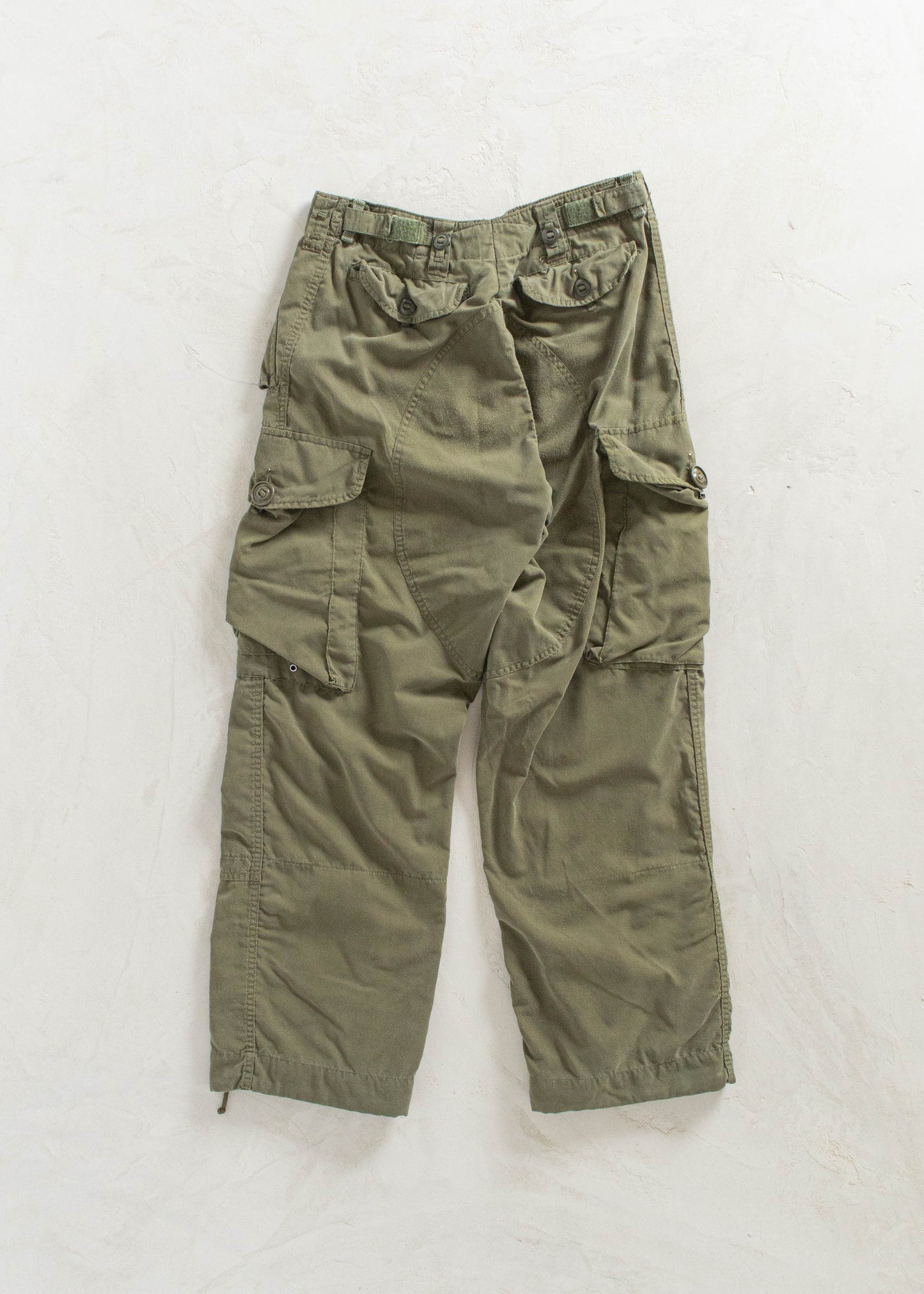 Vintage 1980s Military Cargo Pants Size Women's 28 Men's 31