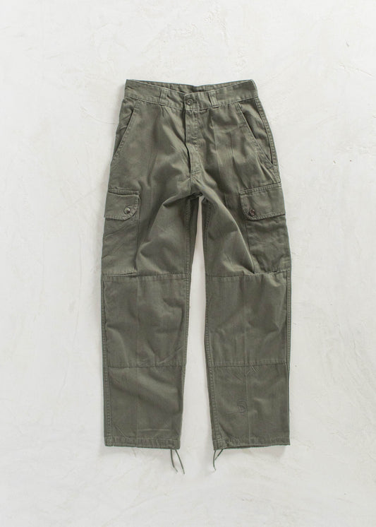 Vintage 1980s French Military Cargo Pants Size Women's 24