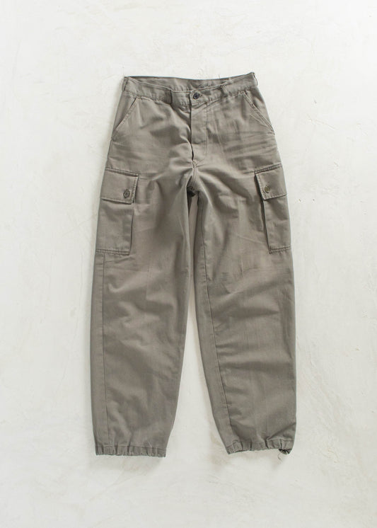 Vintage Dutch Military Wide Leg Cargo Pants Size Women's 30 Men's 32