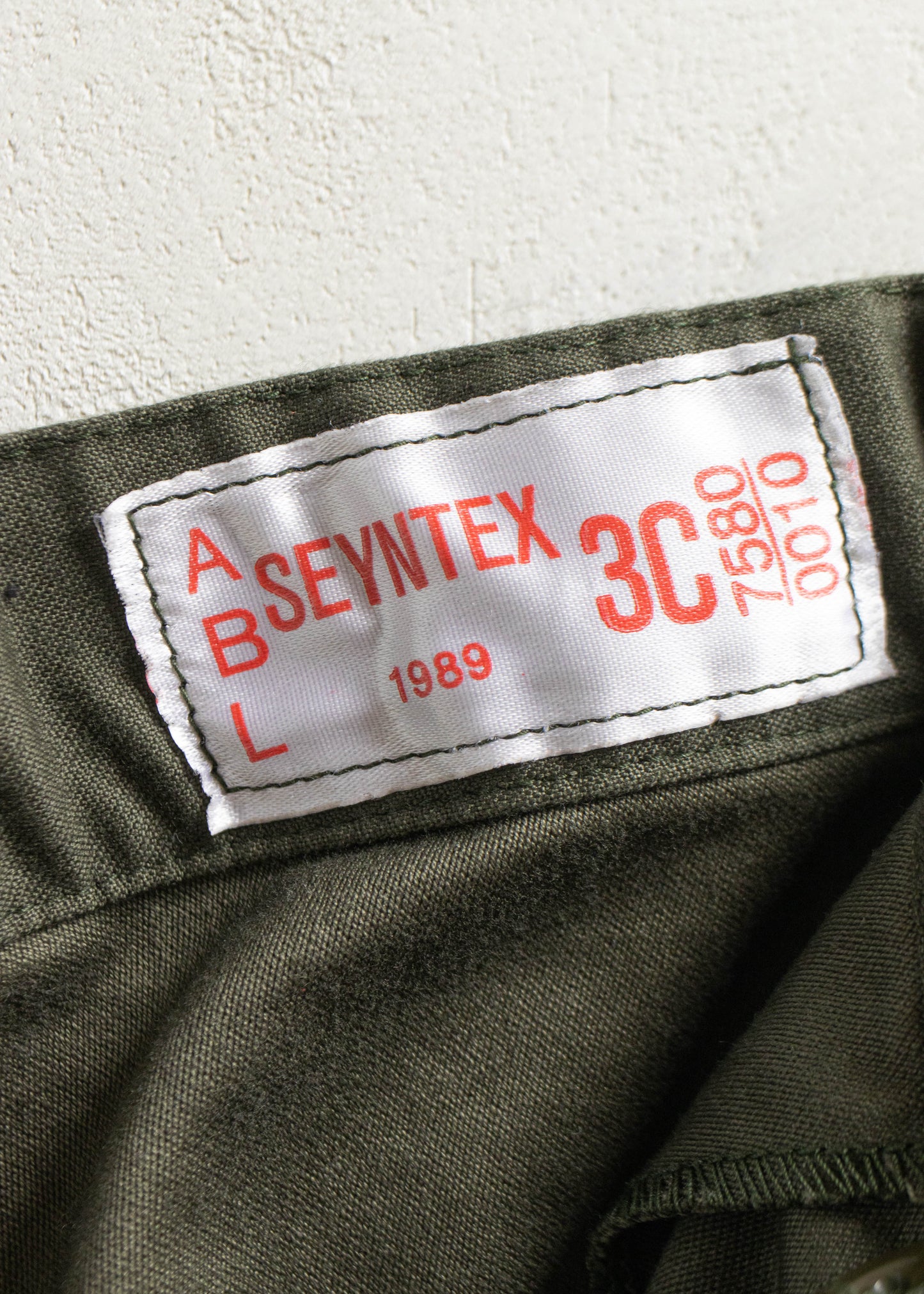 Vintage 1980s Military Cargo Pants Size Women's 38 Men's 40
