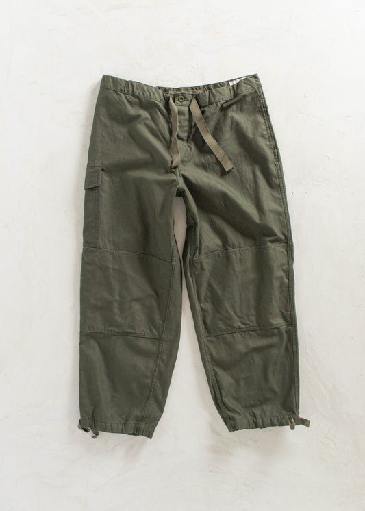 Vintage 1980s Military Cargo Pants Size Women's 38 Men's 40