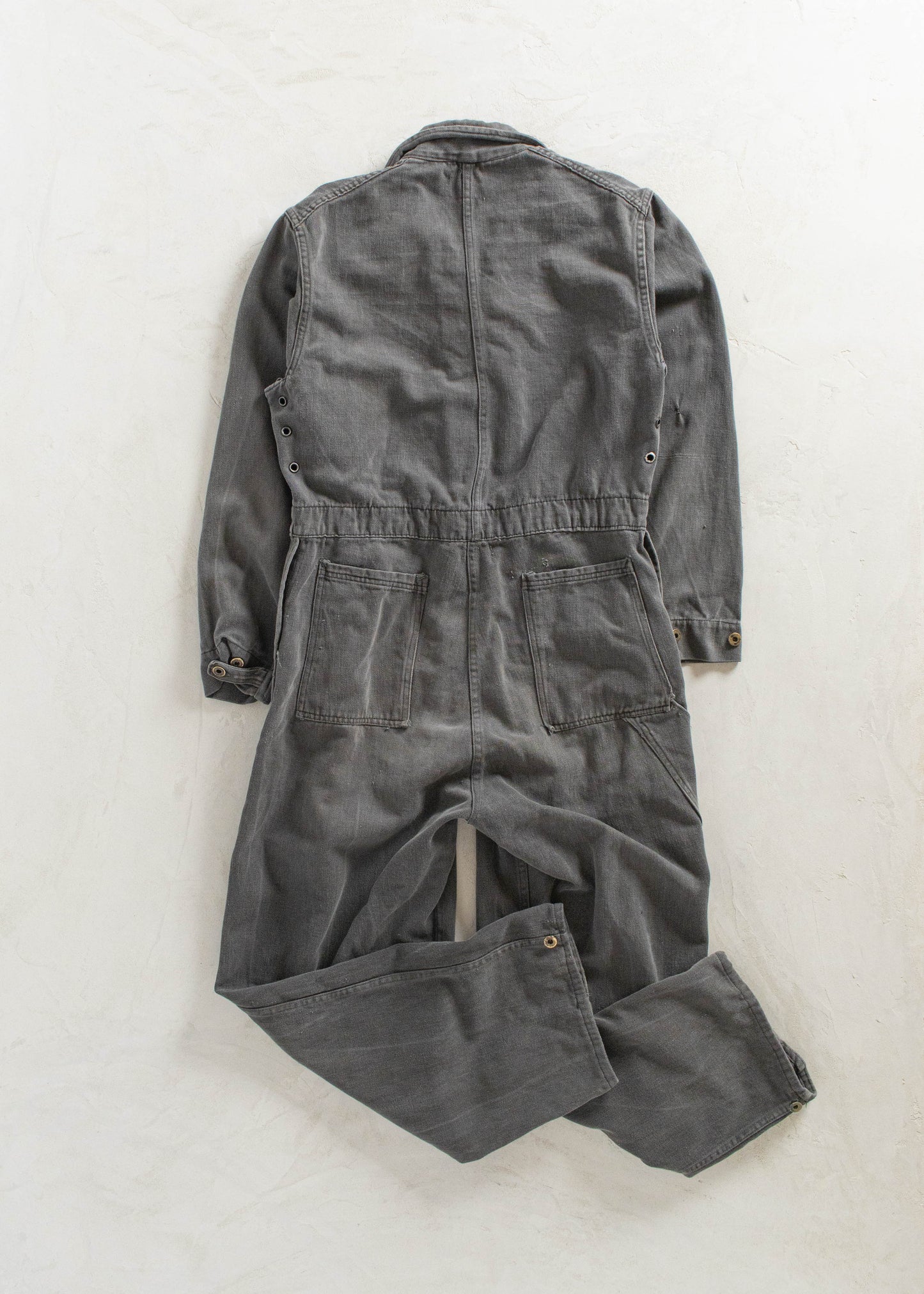 Vintage 1960s Military Issue Long Sleeve Coveralls Size L/XL