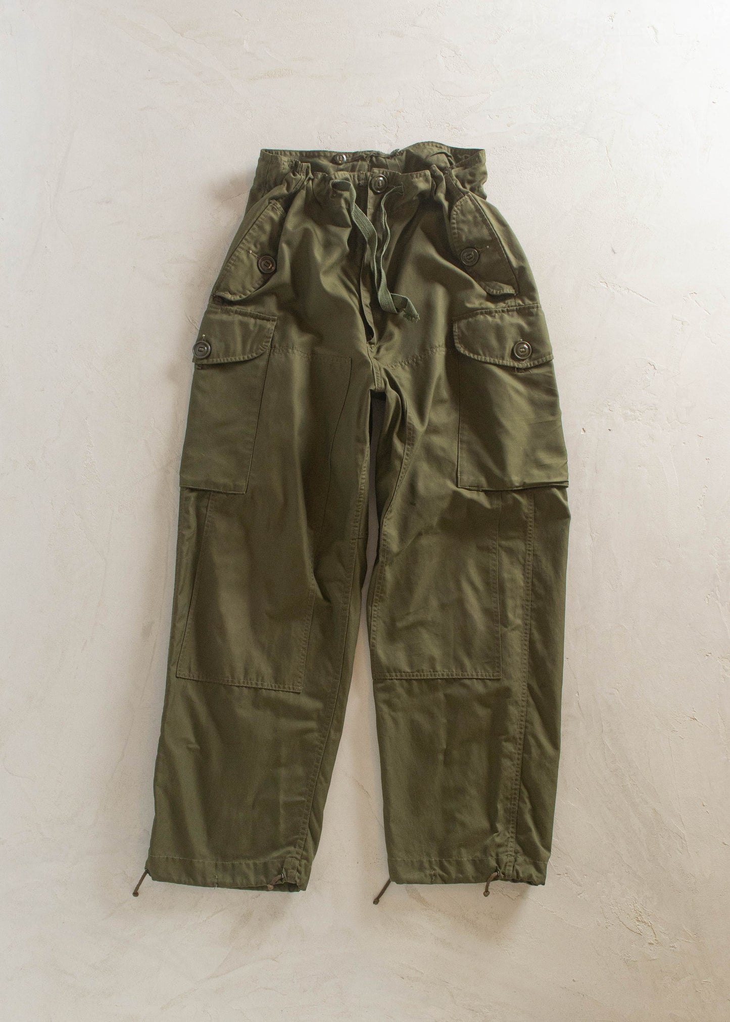 1980s Military Wind Cargo Pants Size M/L