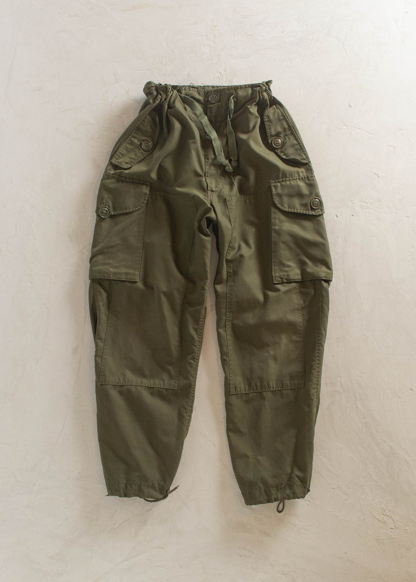 1980s Military Wind Cargo Pants Size M/L