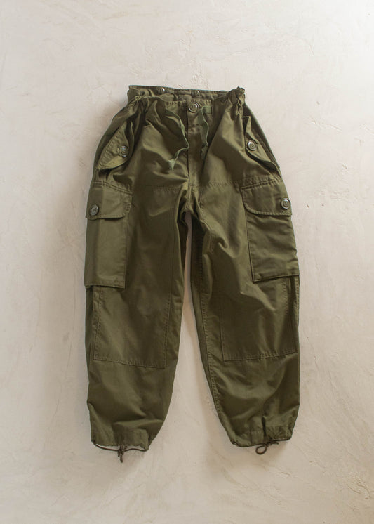 1980s Military Wind Cargo Pants Size S/M