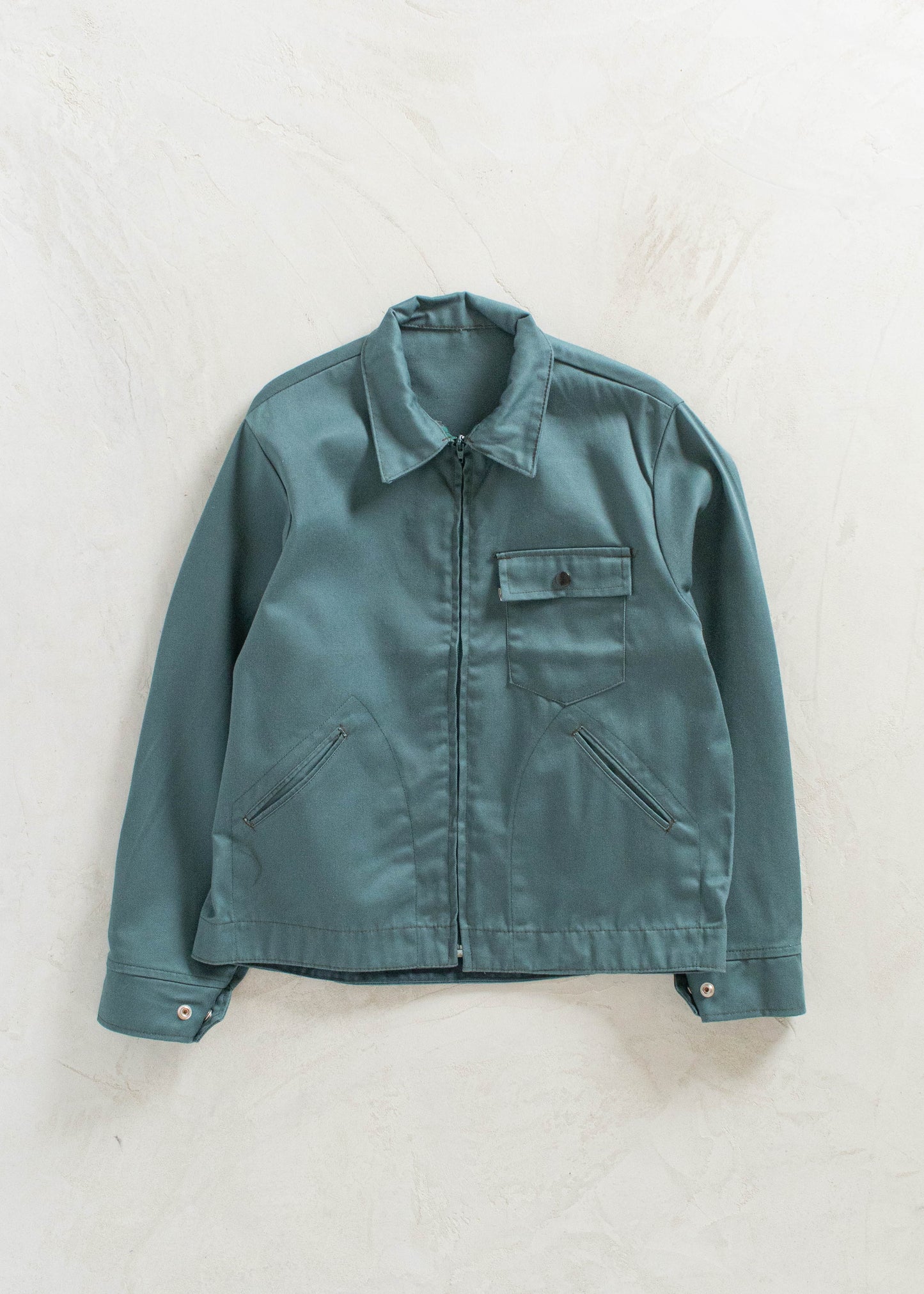 Vintage 1980s Cotton Twill Gas Jacket Size M/L