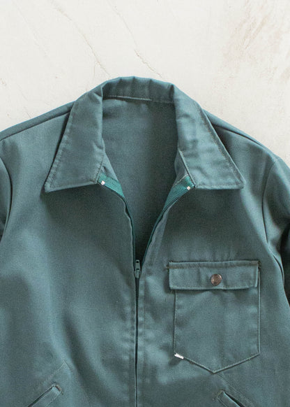 Vintage 1980s Cotton Twill Gas Jacket Size S/M