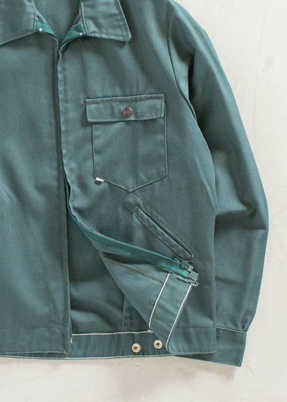 Vintage 1980s Cotton Twill Gas Jacket Size S/M