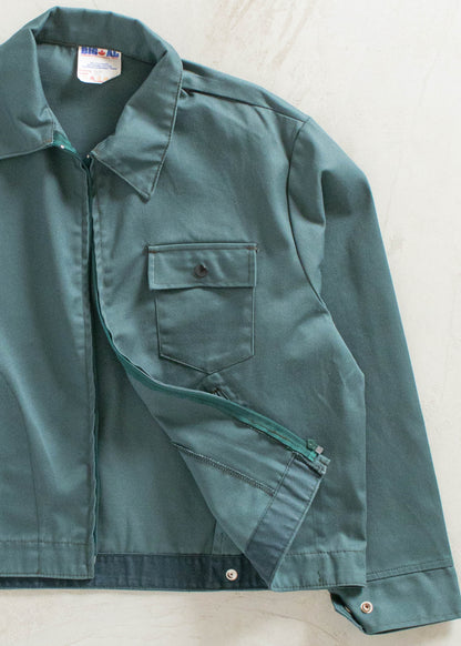 Vintage 1980s Big Al Cotton Twill Gas Jacket Size S/M