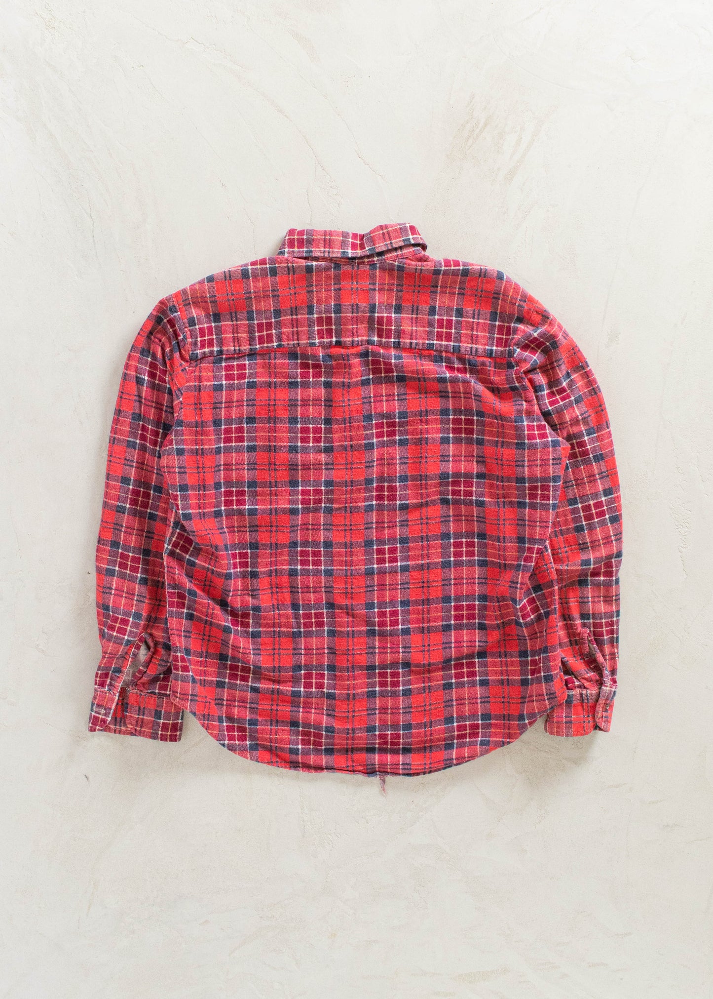 Vintage Cotton Flannel Button Up Shirt Size M/L