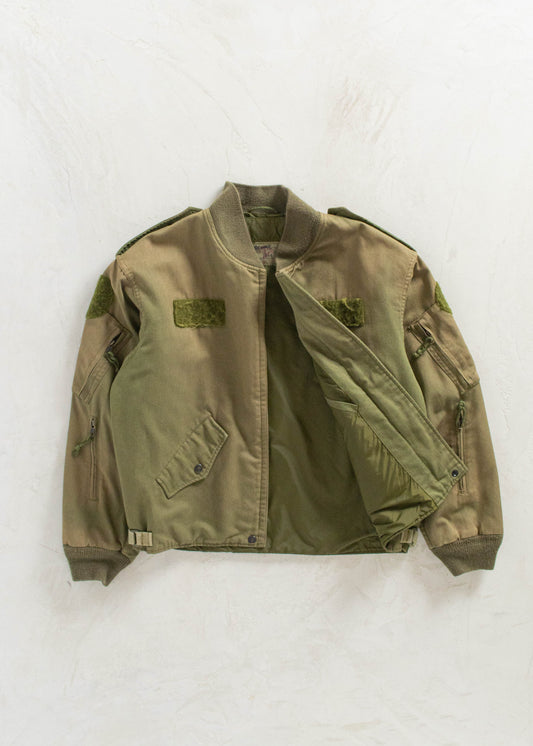 Vintage Military Flyers Jacket Size L/XL