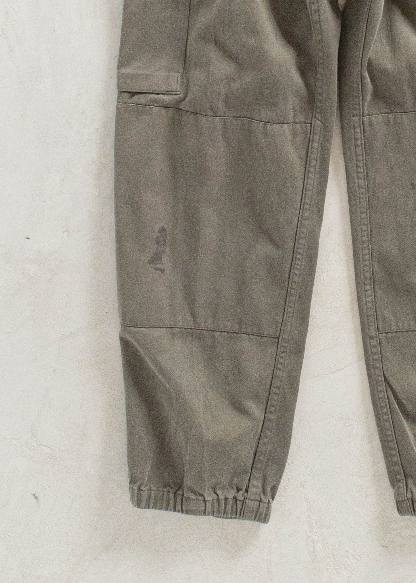 Vintage 1980s French Military Cargo Pants Size Women's 27 Men's 30