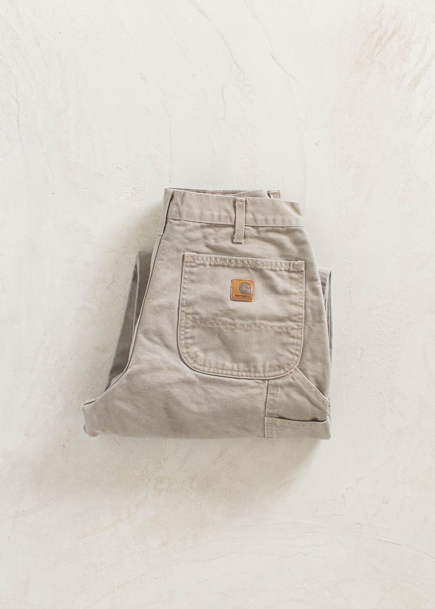 Carhartt Duck Canvas Carpenter Pants Size Women's 30 Men's 32