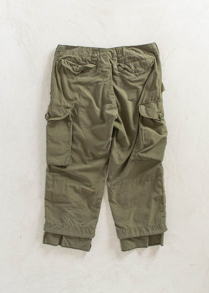 Vintage Military Cargo Pants Size Women's 32 Men's 34