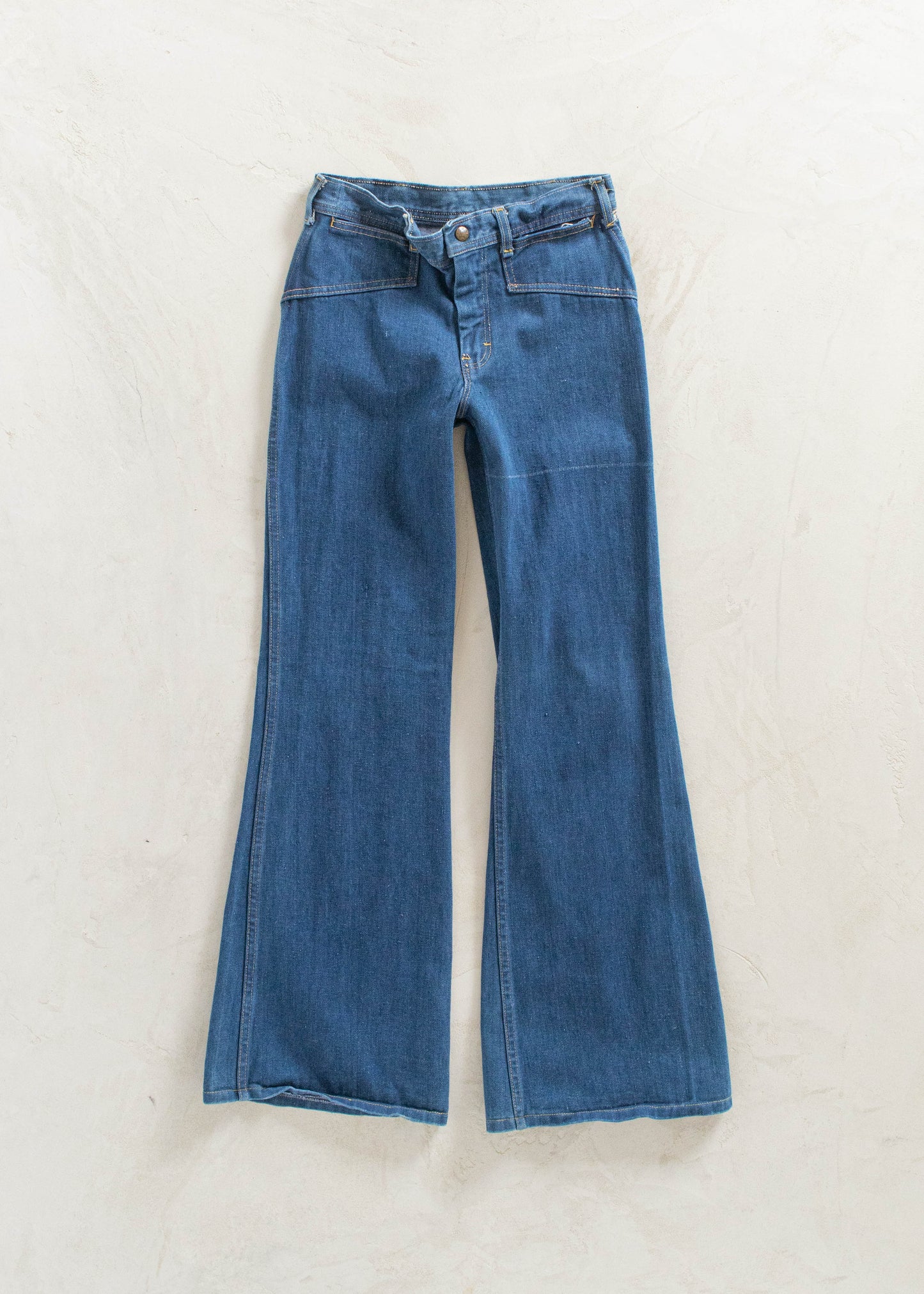 Vintage 1970s Liberte Midwash Flare Jeans Size Women's 23