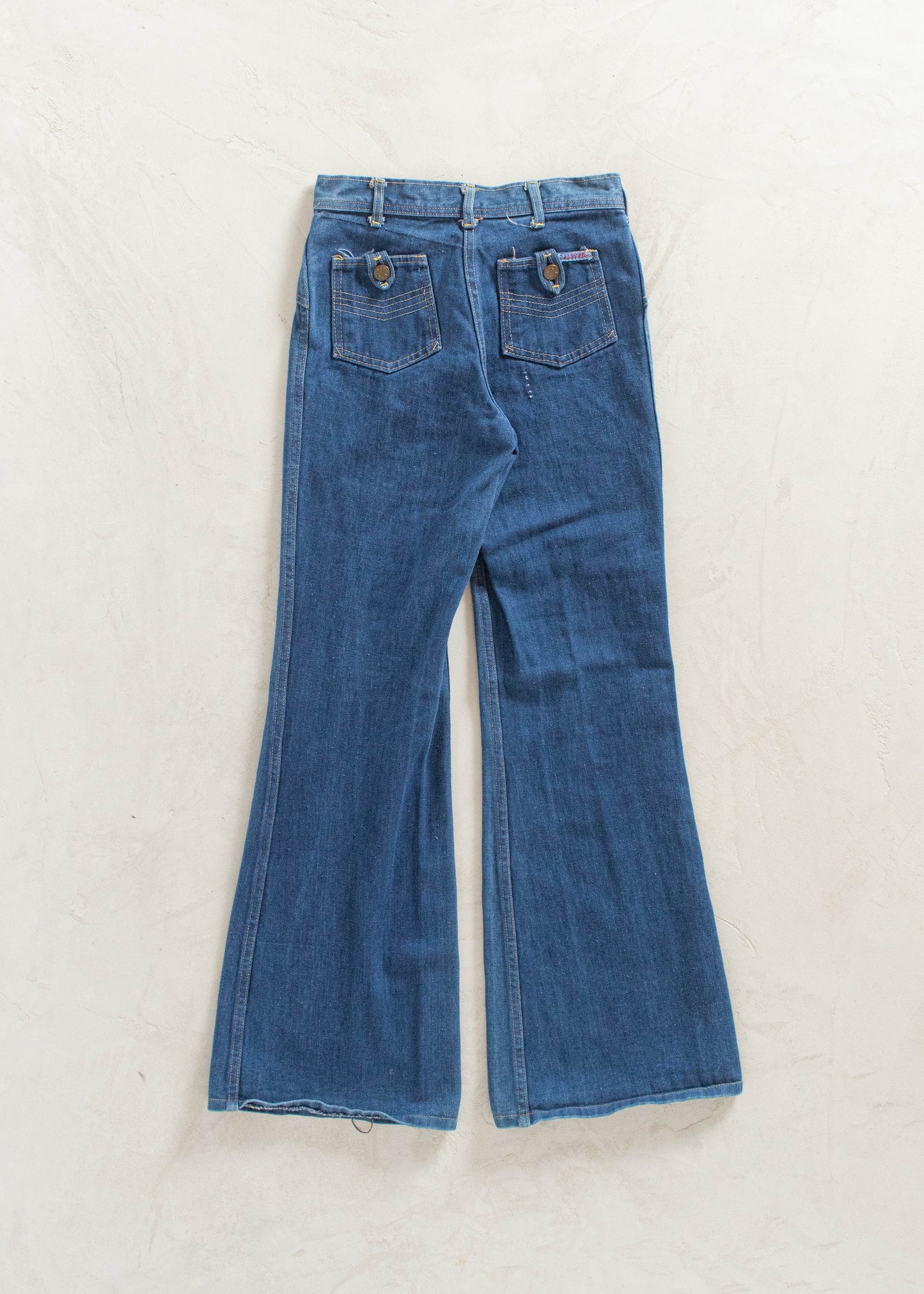 Vintage 1970s Liberte Midwash Flare Jeans Size Women's 23