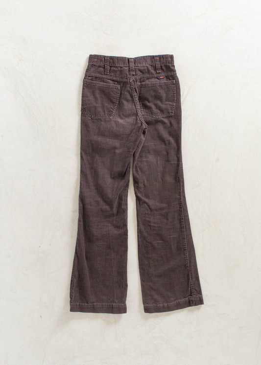 Vintage 1970s Landlubber Corduroy Flare Pants Women's 23