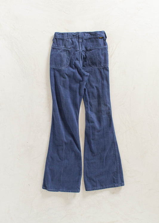 Vintage 1970s Lee Flare Pants Women's 24