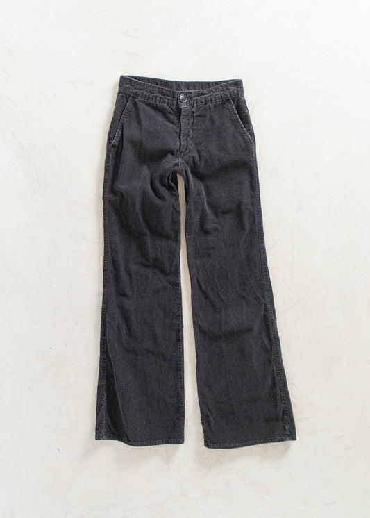 Vintage 1970s Landlubber Corduroy Flare Pants Size Women's 24