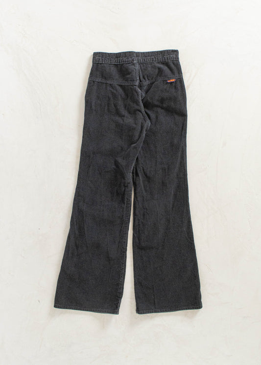 Vintage 1970s Landlubber Corduroy Flare Pants Size Women's 24