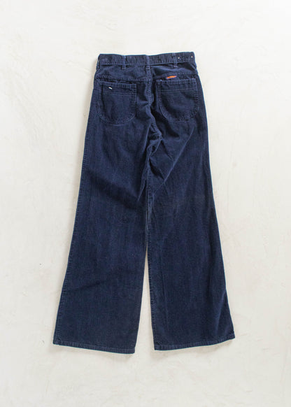 Vintage Landlubber Curduroy Flare Pants Size Women's 25 Men's 28