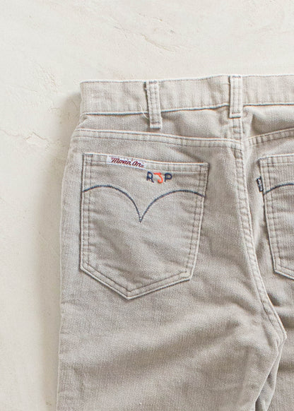 Vintage 1970s Levi's Movin' On Flare Pants Size Womens 27 Men's 30