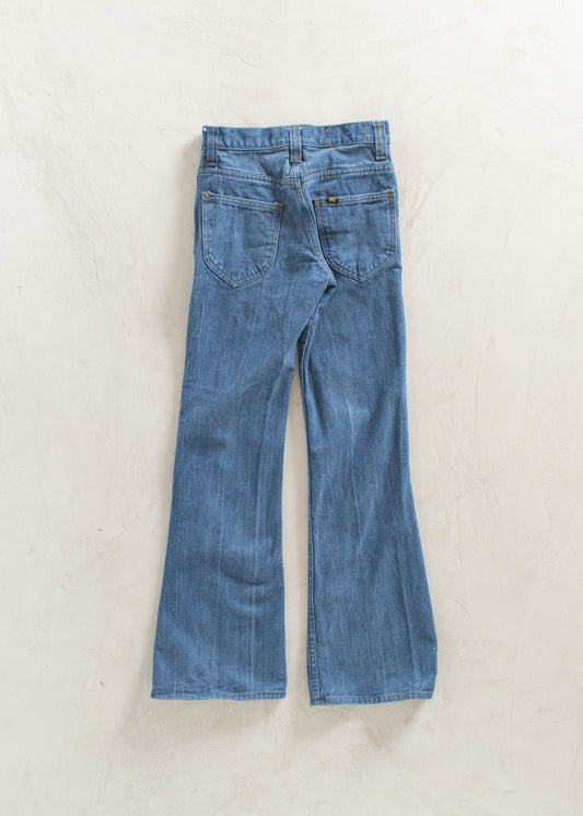 Vintage 1970s Lee Midwash Flare Jeans Size Women's 24