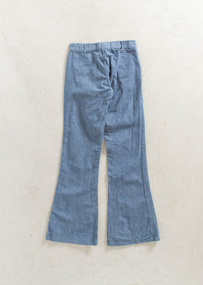 Vintage 1970s Landlubber Flare Pants Size Women's 25 Men's 28