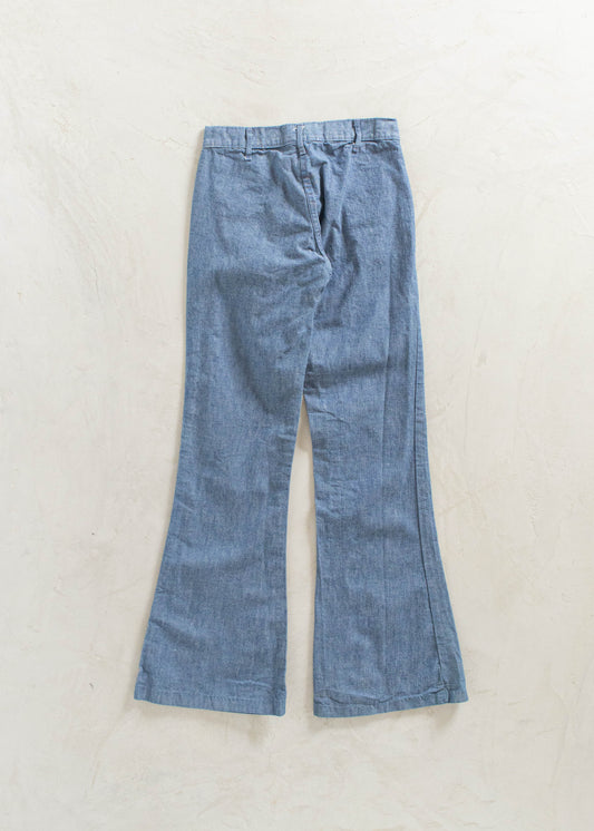 Vintage 1970s Landlubber Flare Pants Size Women's 25 Men's 28