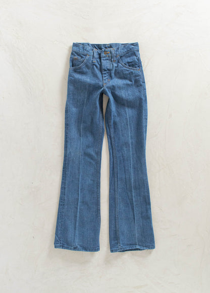 Vintage 1970s Lee Midwash Flare Jeans Size Women's 23