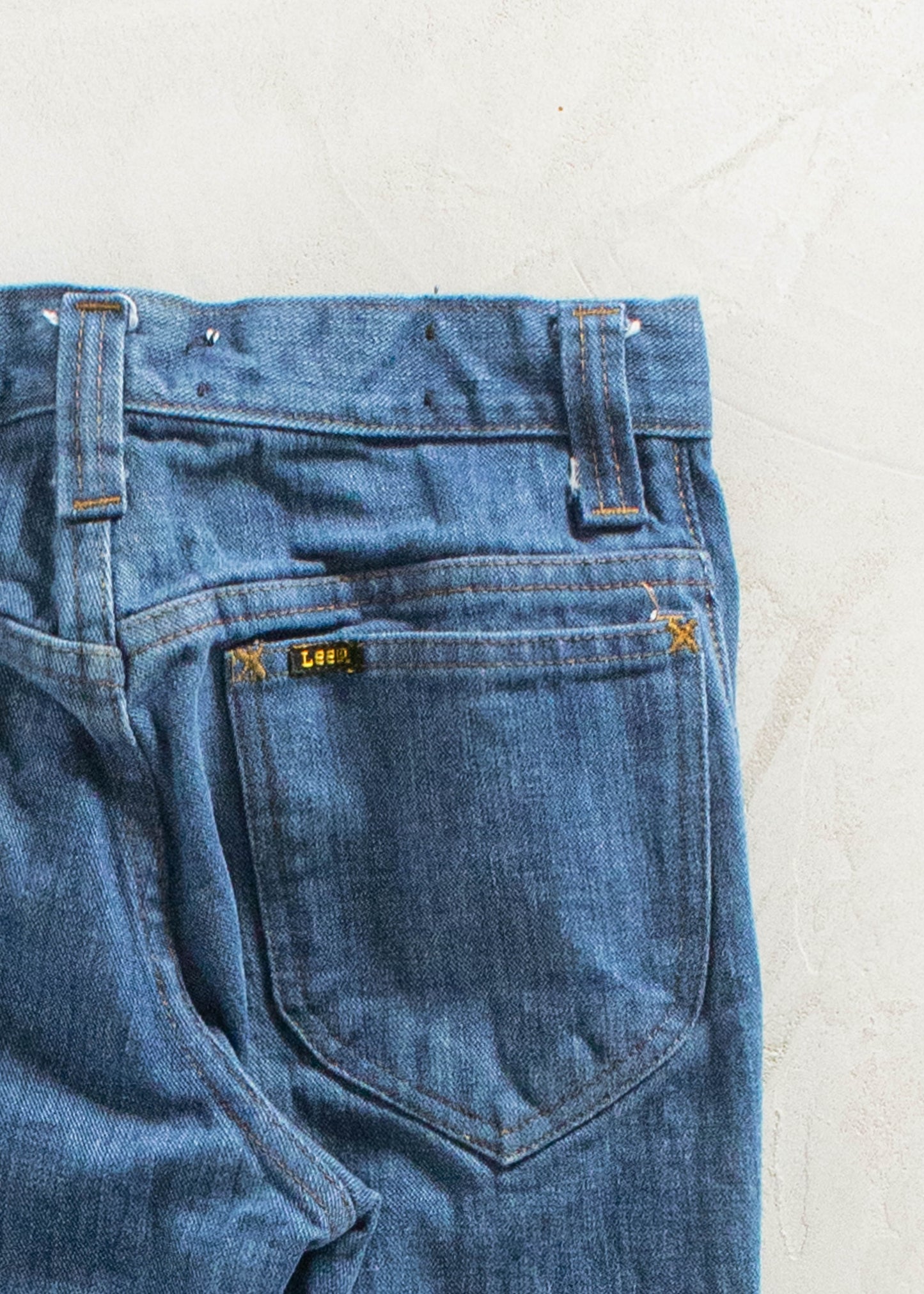 Vintage 1970s Lee Midwash Flare Jeans Size Women's 23