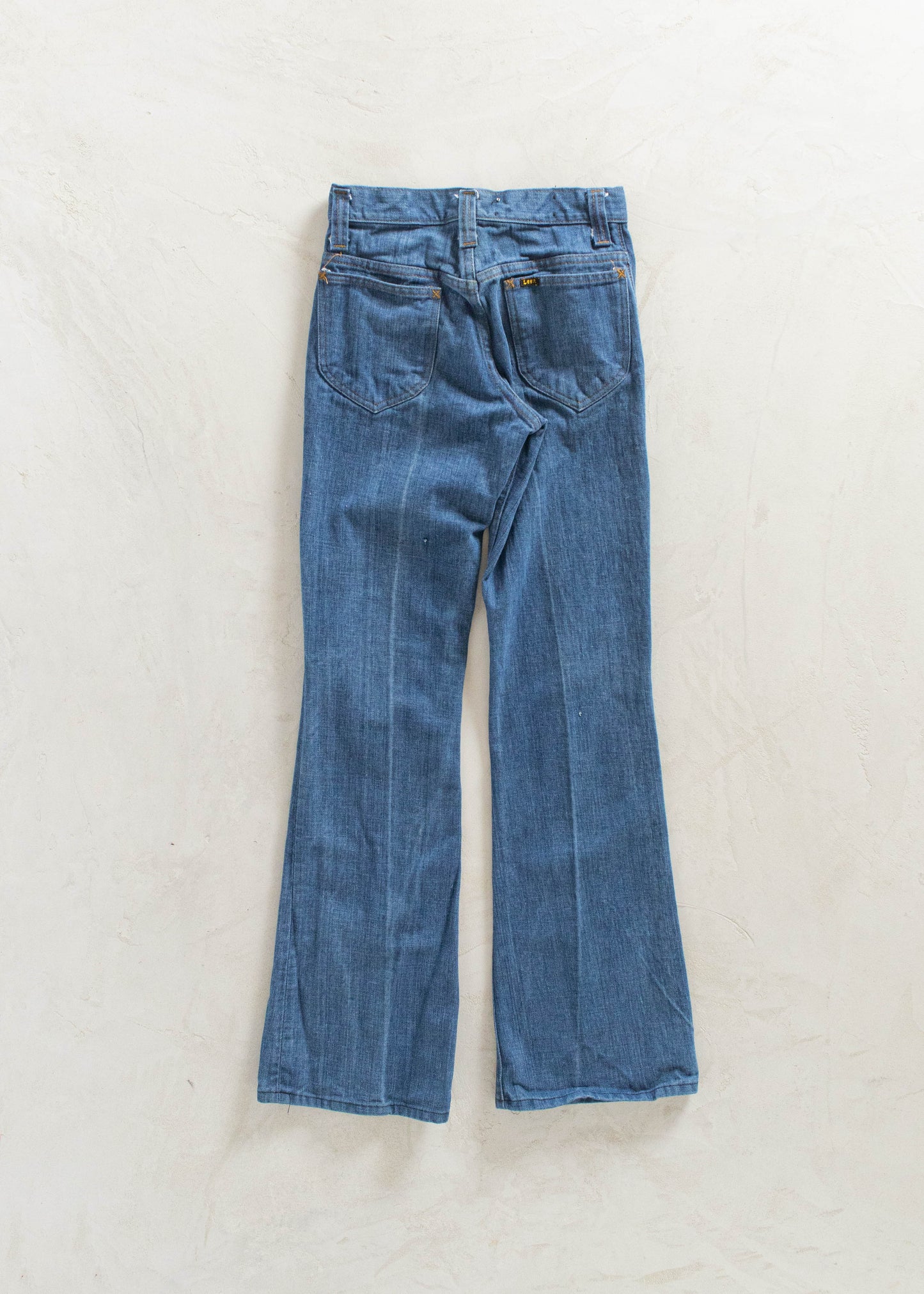 Vintage 1970s Lee Midwash Flare Jeans Size Women's 23