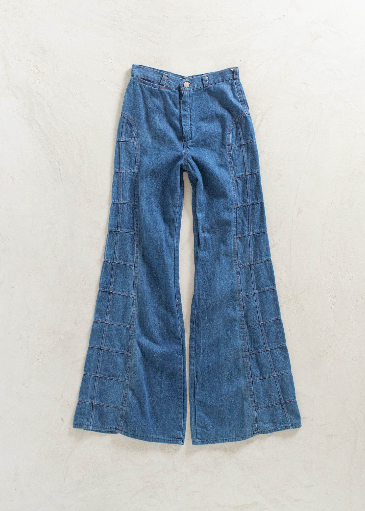 Vintage 1970s Kanti Midwash Flare Jeans Size Women's 23