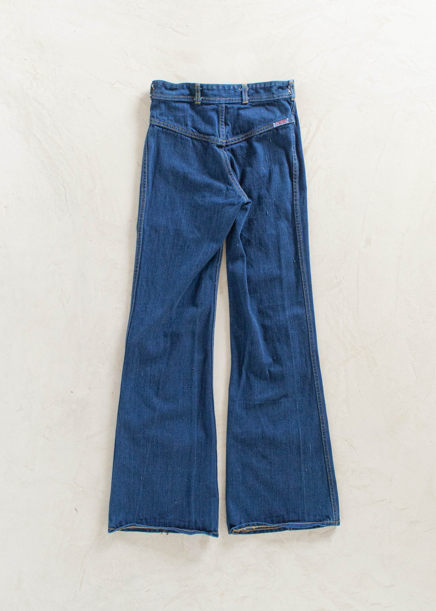 Vintage 1970s Liberte Darkwash Flare Jeans Size Women's 23