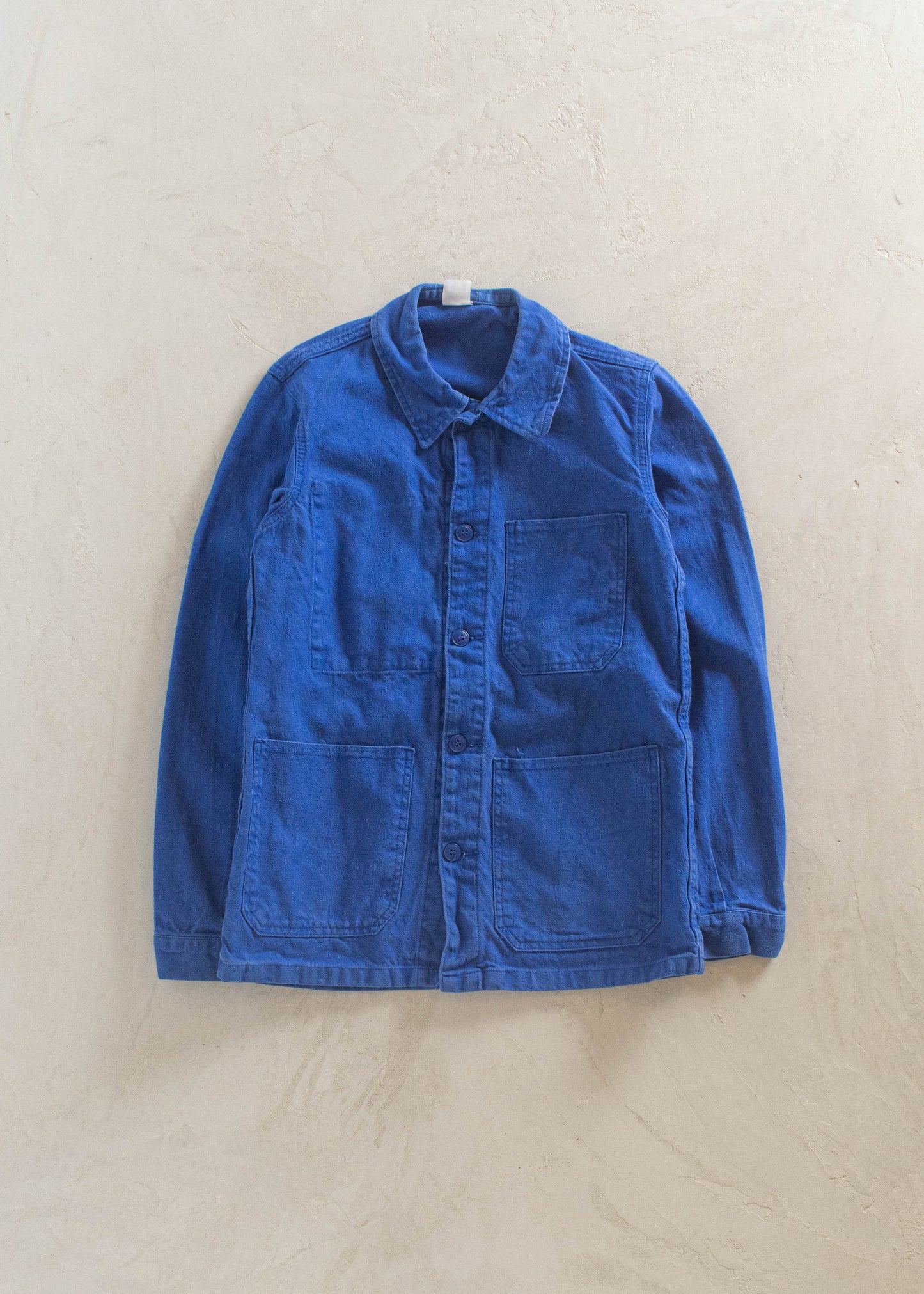 1980s Bleu de Travail French Workwear Chore Jacket Size XS/S