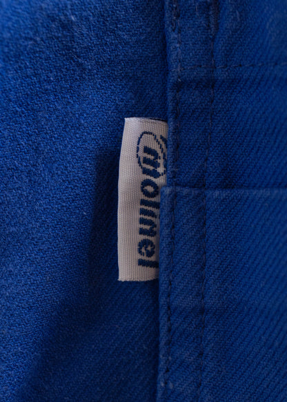 1980s Molinel Bleu de Travail French Workwear Chore Jacket Size L/XL