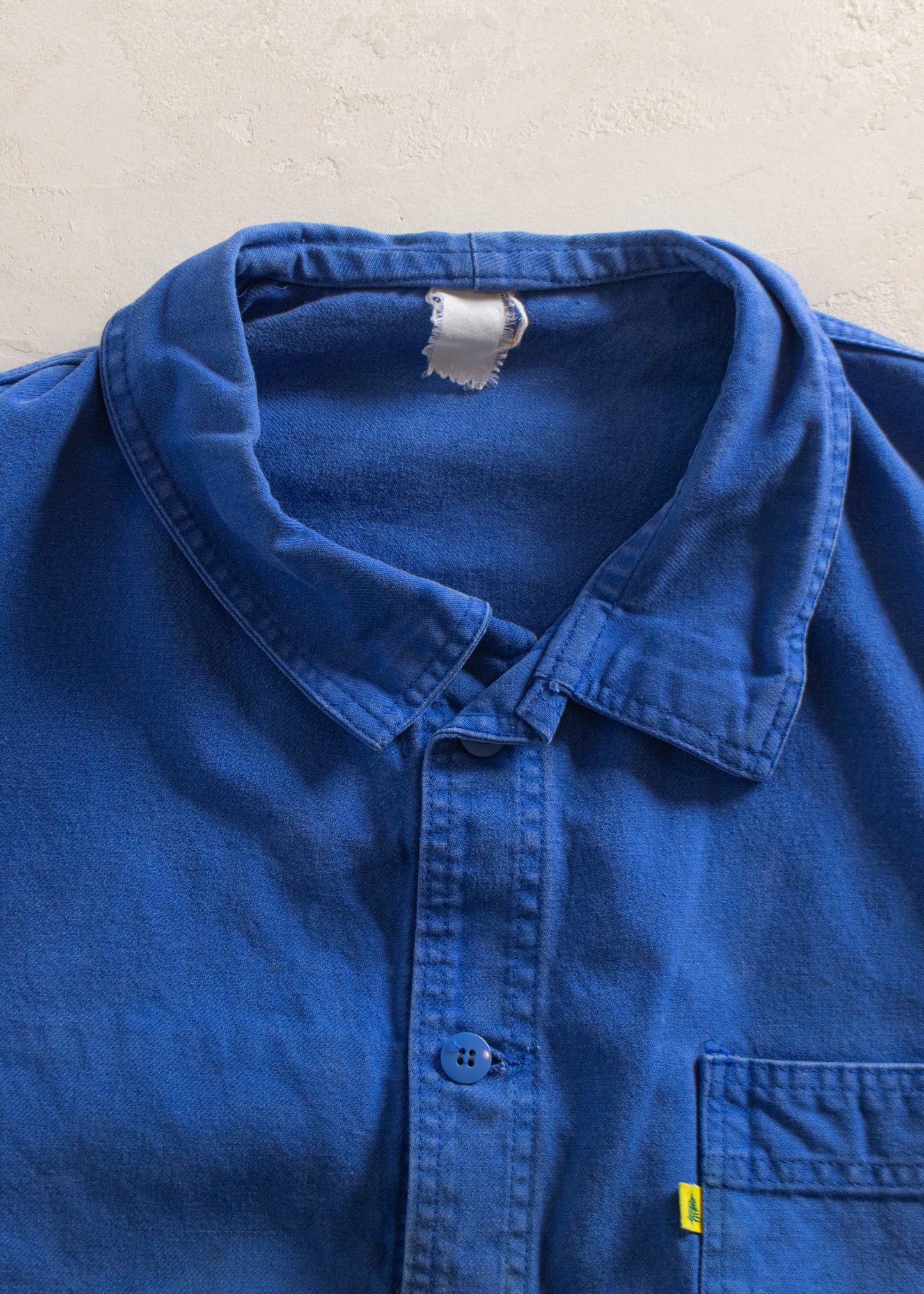 1980s Bleu de Travail French Workwear Chore Jacket Size XL/2XL