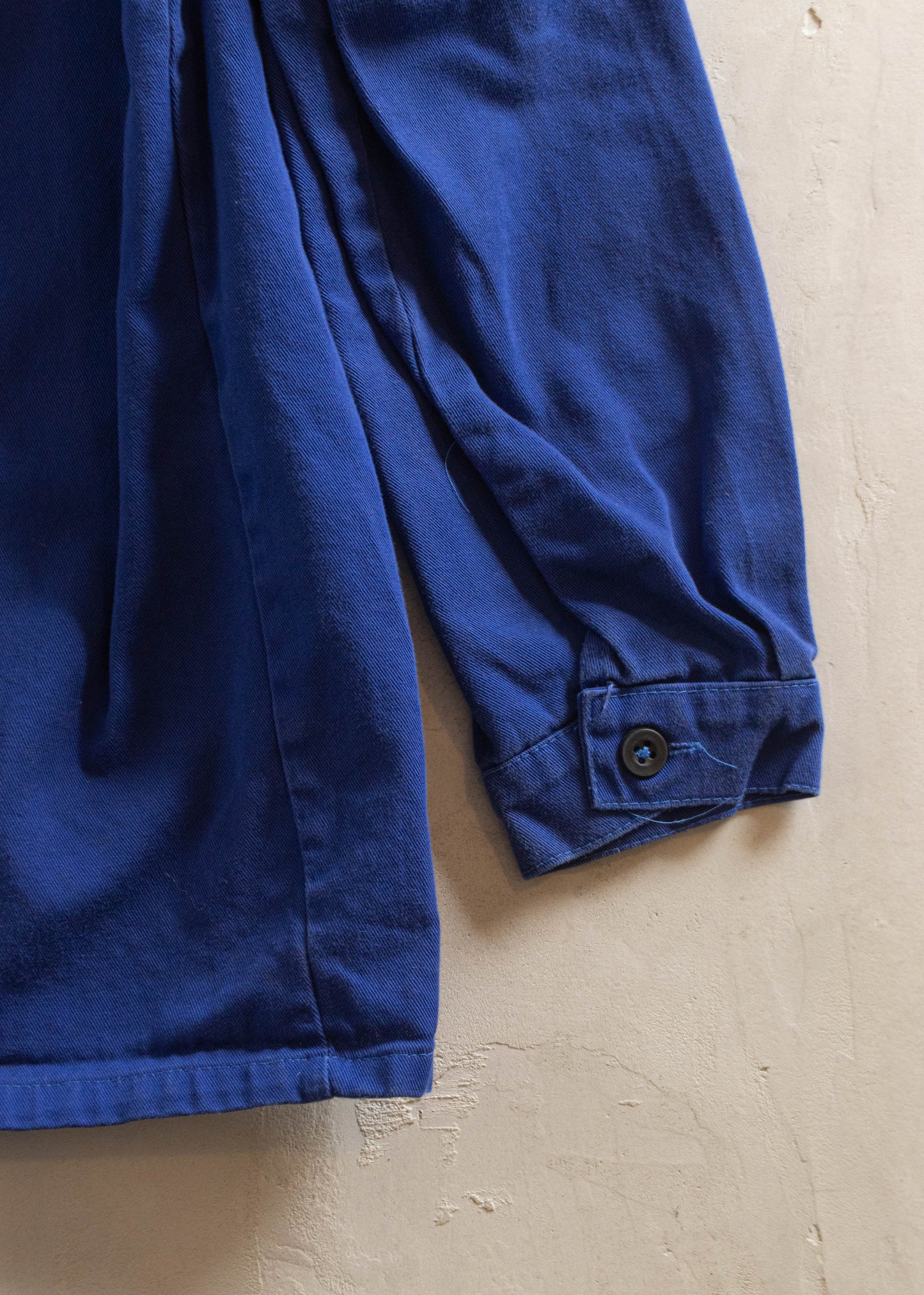 1980s Bleu de Travail European Workwear Chore Jacket Size S/M