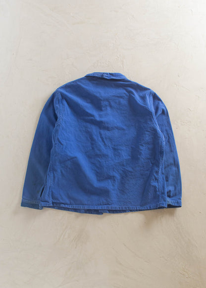 1980s Bleu de Travail French Workwear Chore Jacket Size XL/2XL