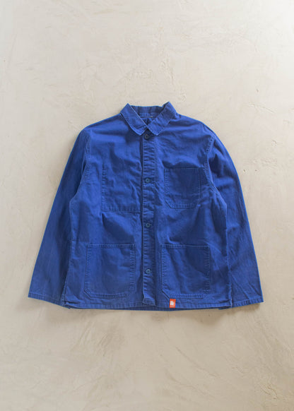 1980s Bleu de Travail European Workwear Chore Jacket Size M/L