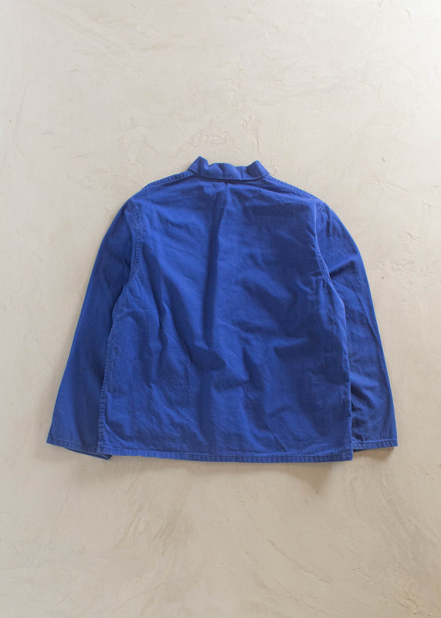 1980s Bleu de Travail European Workwear Chore Jacket Size M/L