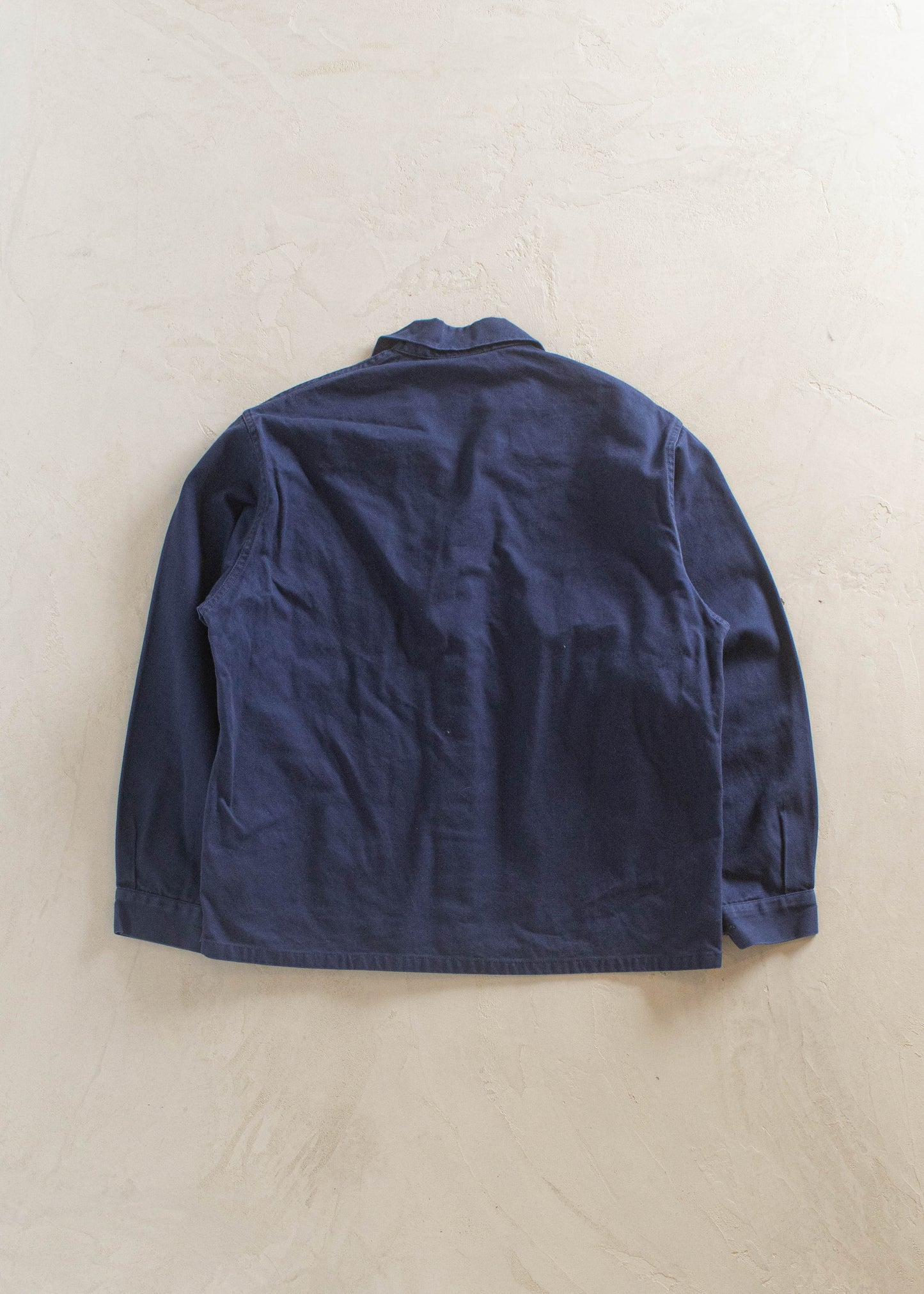 1980s Bleu de Travail European Workwear Chore Jacket Size M/L