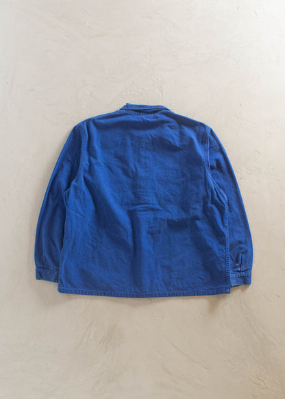 1980s CISS Bleu de Travail French Workwear Chore Jacket Size XL/2XL